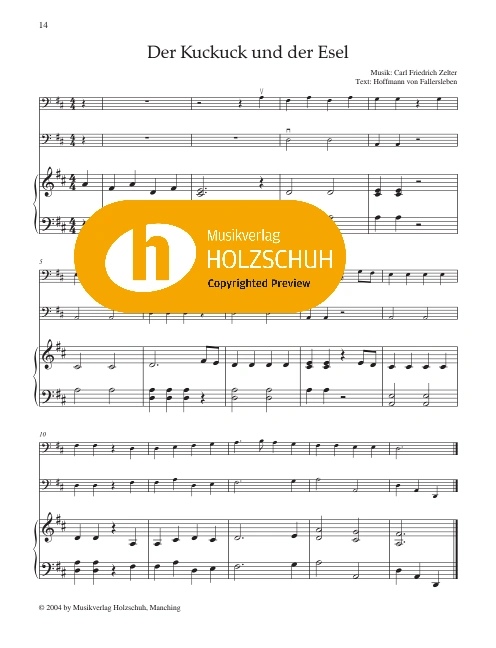 Der Kuckuck und der Esel